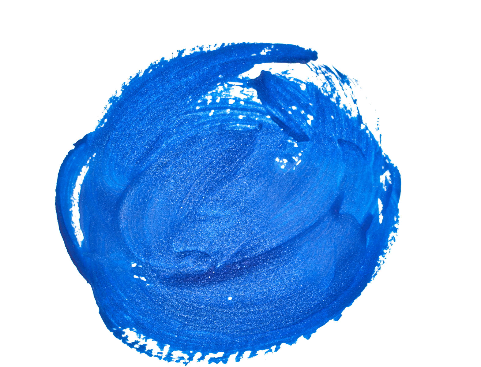 Blue Paint Stroke Background